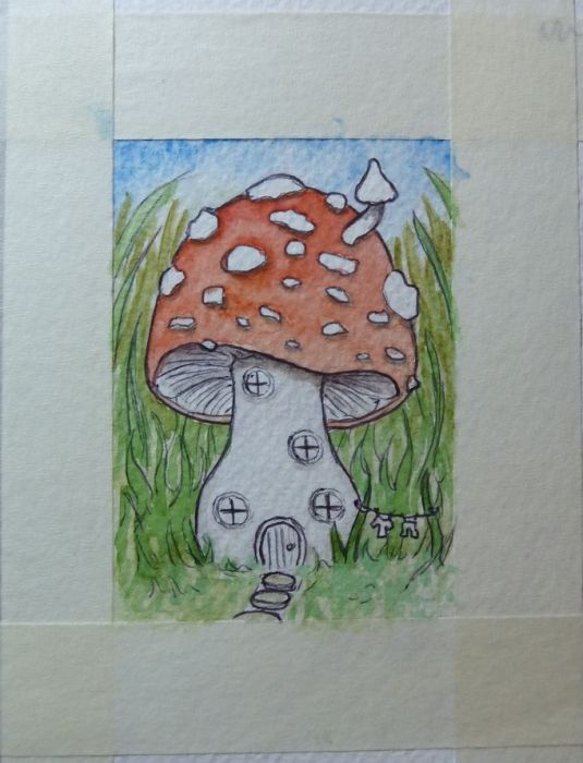 Mushroom House by Sarah Aiston